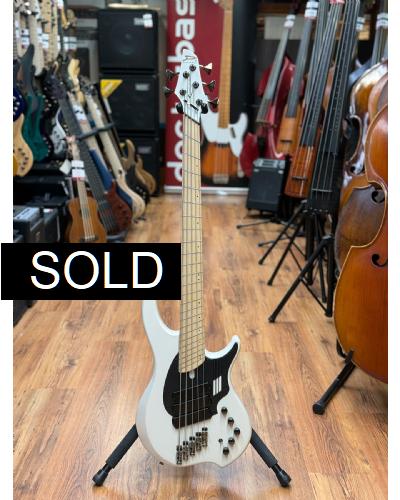 Dingwall Combustion NG3 Adam 'Nolly' Getgood 5 String Ducati Pearl White